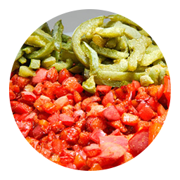 IQF Prefried vegetables